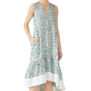 3.1 Phillip Lin stitched hem high low dress size 6